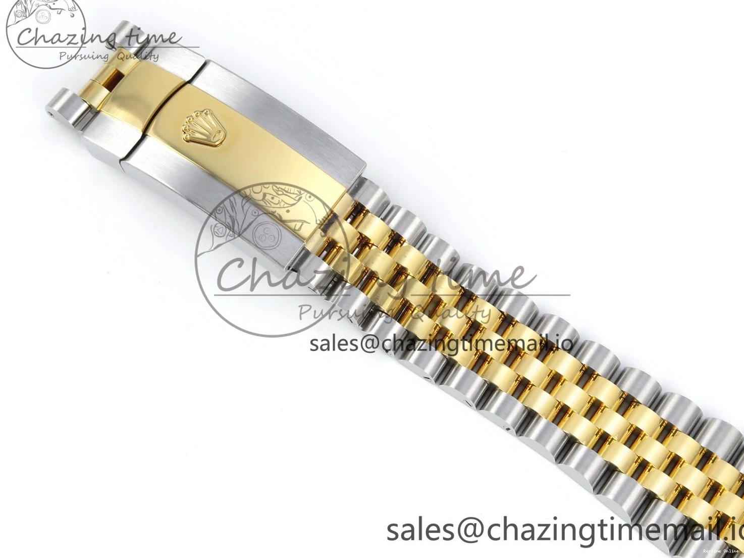 1225 Resilient DateJust 36 126233 EWEF Best Edition YG Stick Dial on SS YG Jubilee Bracelet A 624